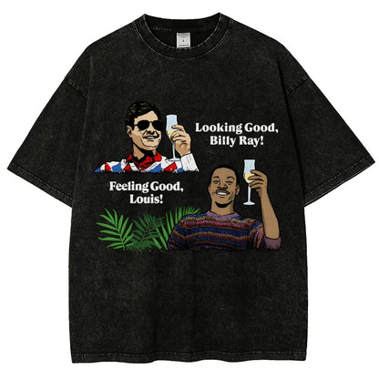 Looking Good Billy Ray! Feeling Good Louis! Vintage Distressed T-shirt