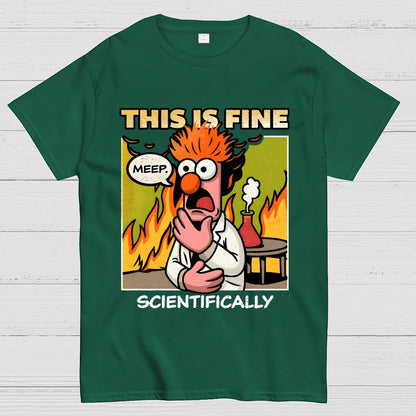 Scientifically Calculated Disaster Geek T-Shirt