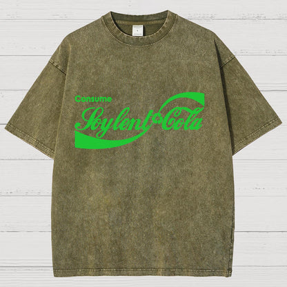 Consume Galactic Cola! Vintage Distressed T-shirt