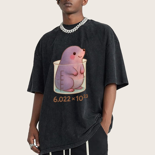 One Mole Per Litre Vintage Distressed T-shirt