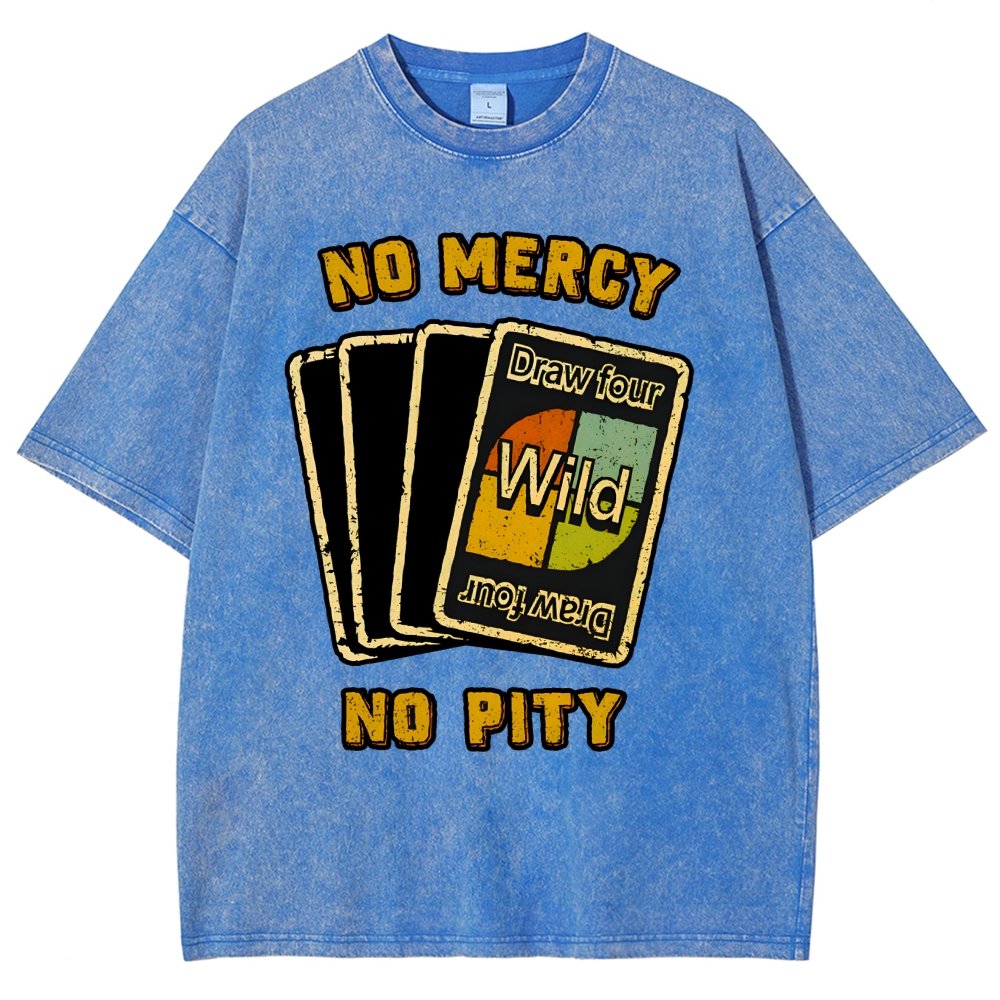 No Mercy No Pity Vintage Distressed T-shirt