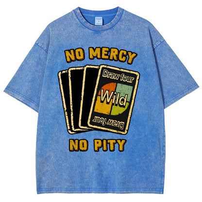 No Mercy No Pity Vintage Distressed T-shirt