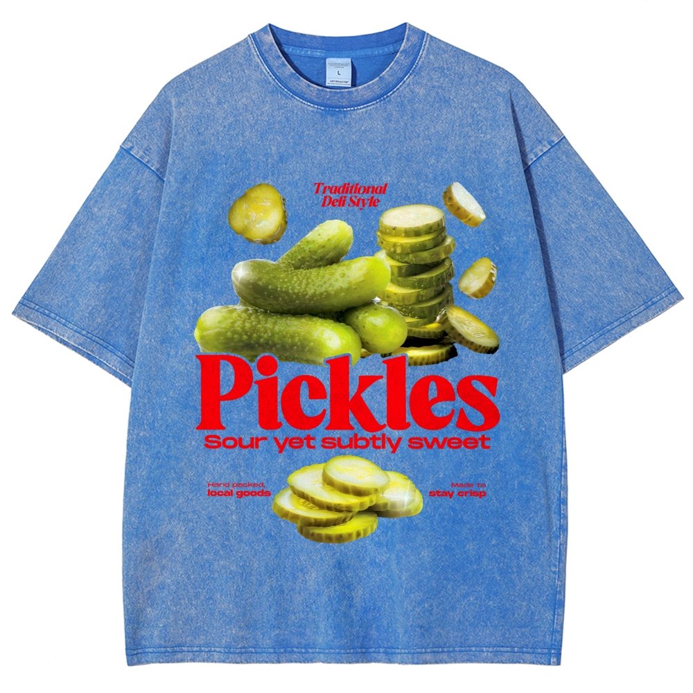 Retro Pickle Commercial Vintage Distressed T-shirt