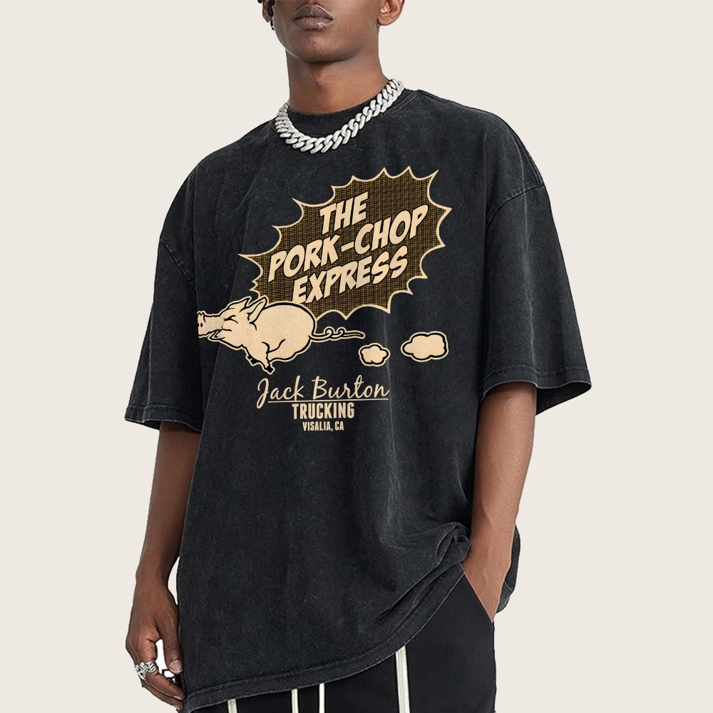 The Pork-Chop Express Vintage Distressed T-shirt