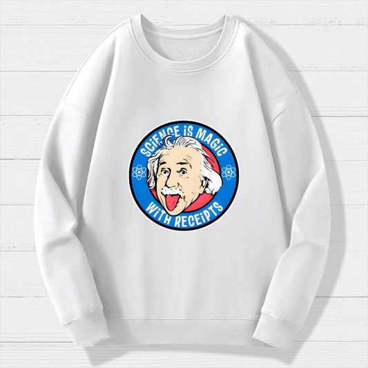 Science Is Magic Geek Cotton Sweatshirt