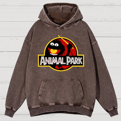 Animal Park Vintage Distressed Hoodie