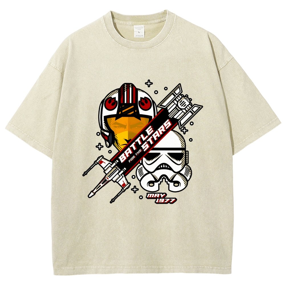 Battle for the Stars Vintage Distressed T-shirt