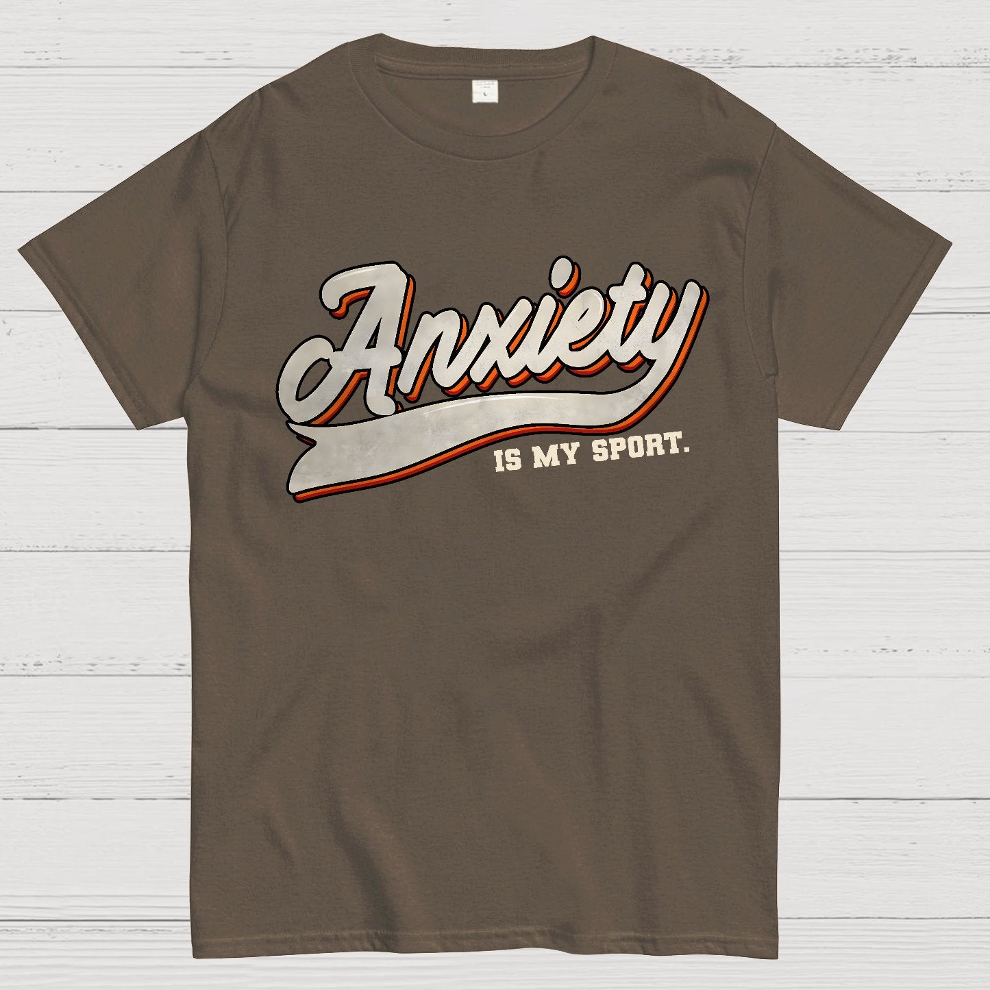 Anxiety Is My Sport Geek T-Shirt