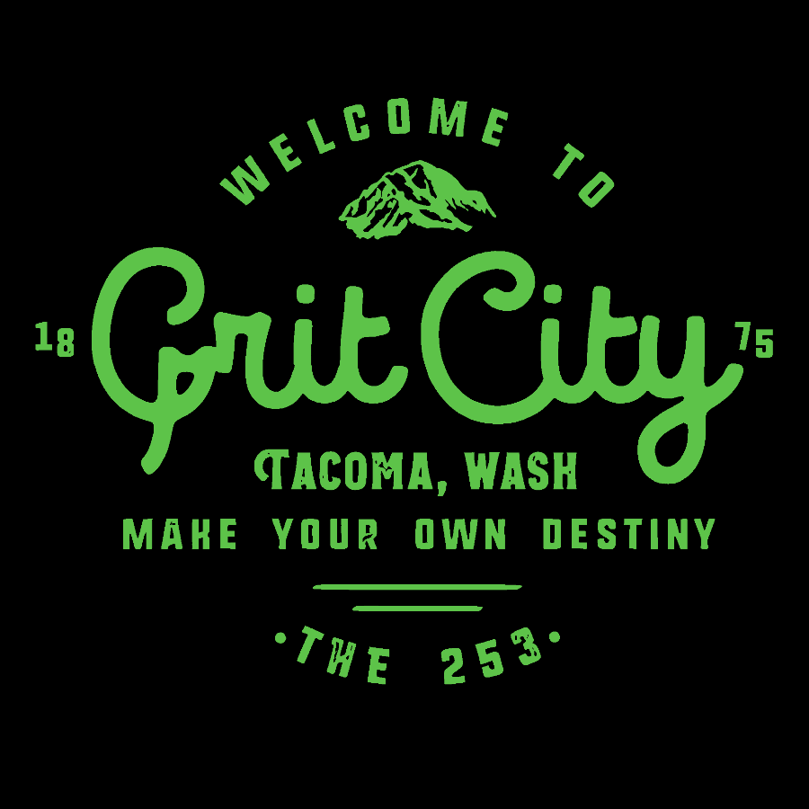 Grit City Tacoma Washington Geek T-Shirt