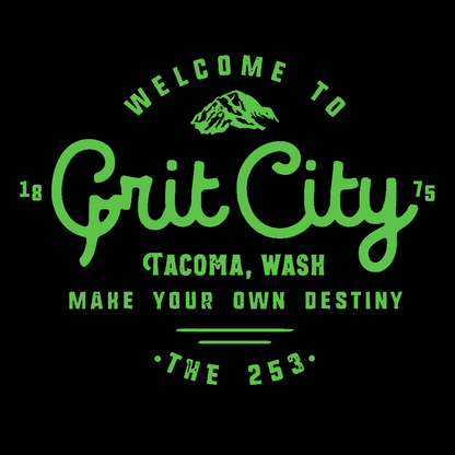 Grit City Tacoma Washington Geek T-Shirt