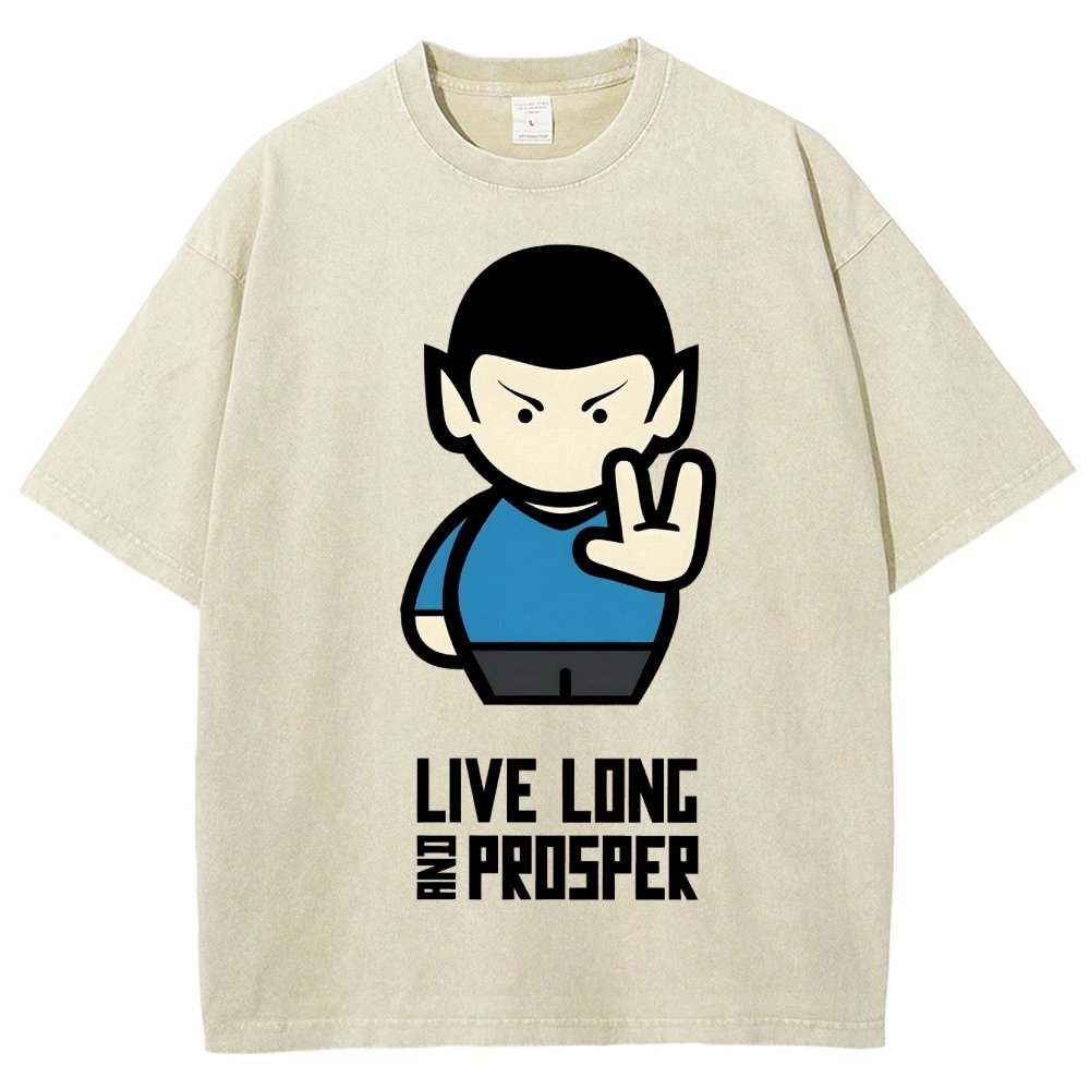 Live Long Vintage Distressed T-shirt