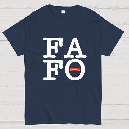 Generation X Gen X-er FAFO Geeky T-Shirt