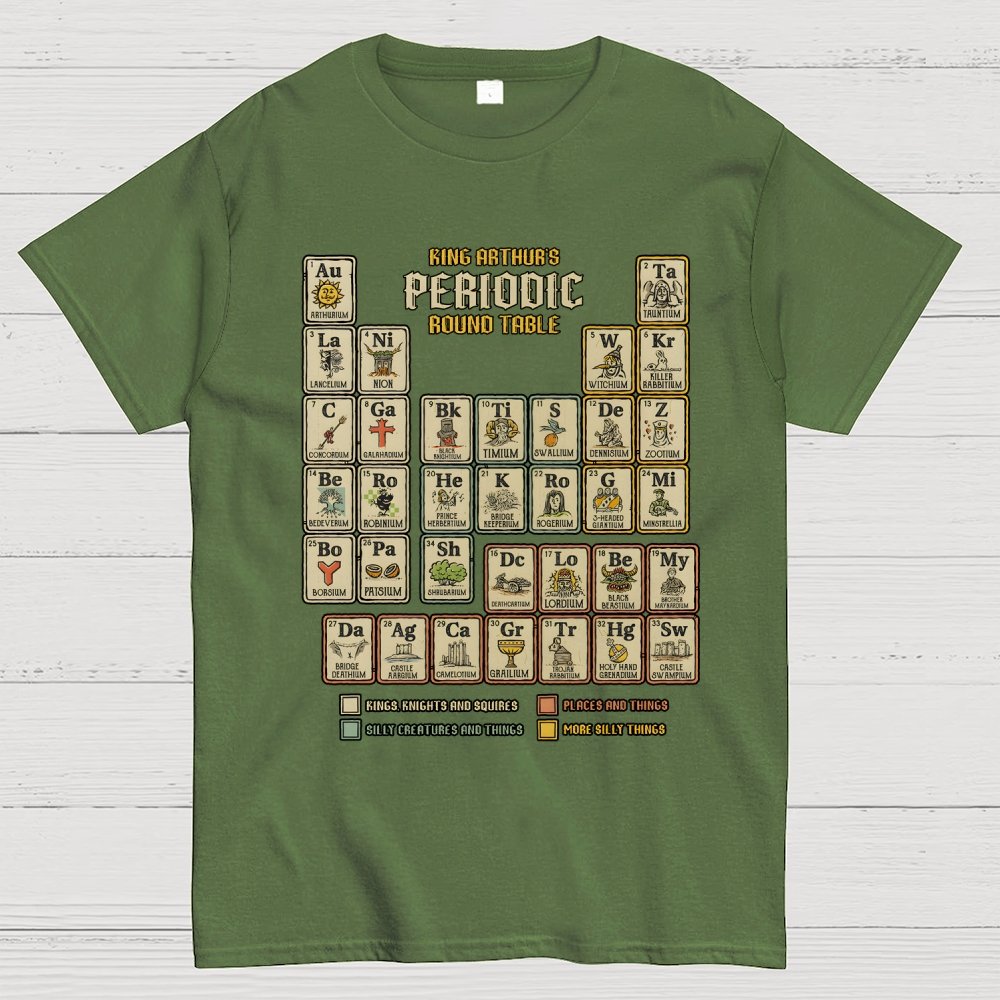The Periodic Round Table Geek T-Shirt