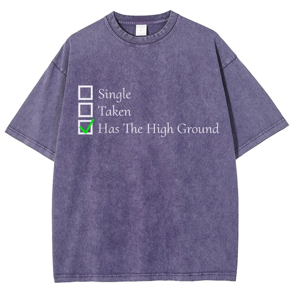 You Have the High Ground Vintage Distressed T-shirt