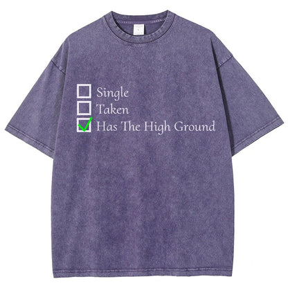 You Have the High Ground Vintage Distressed T-shirt