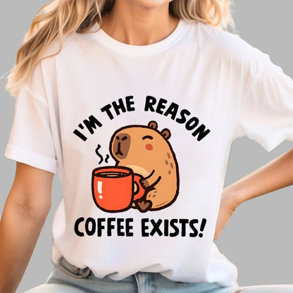 The Reason Coffee Exists Geek T-Shirt