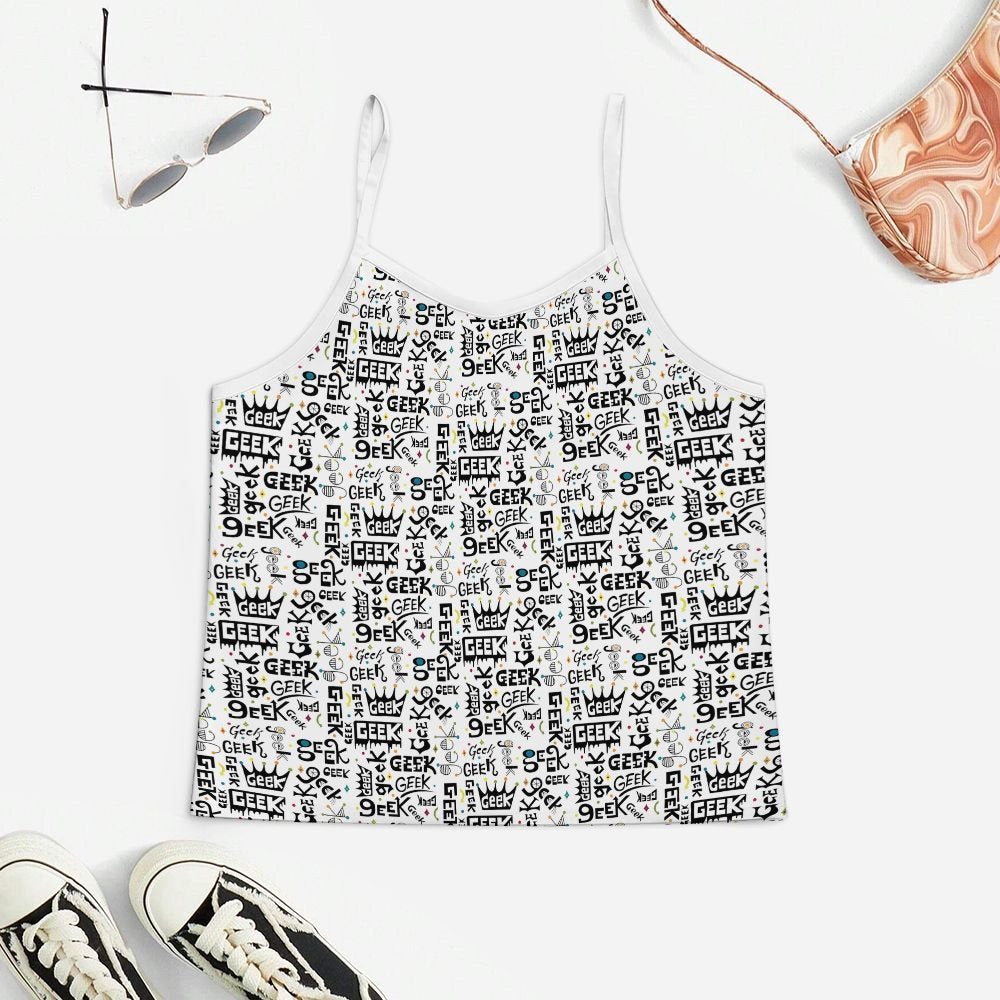 Geeky Doodles Women's Geek Suspender Cami Set