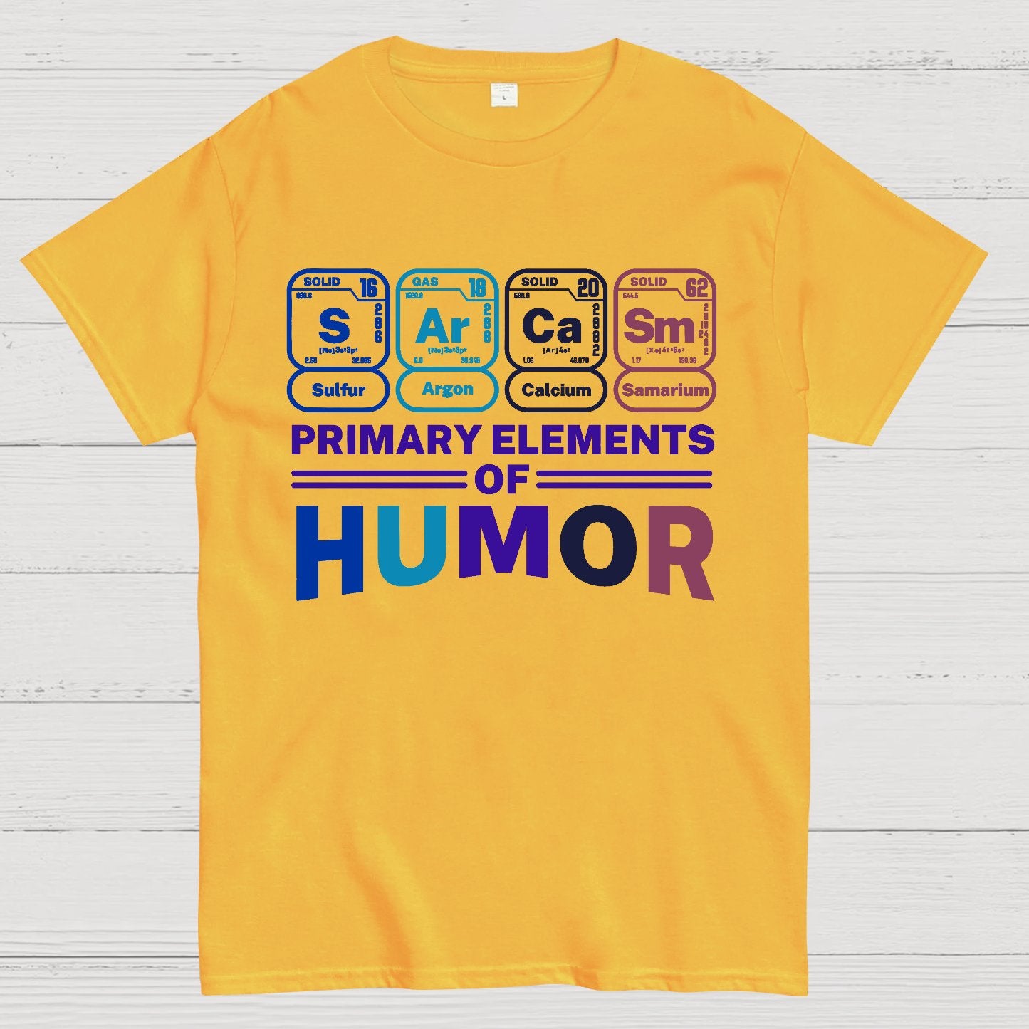 Primary Elements Of Humor Geek T-Shirt