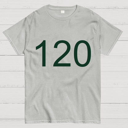 Number 120 Game Movie Geek T-Shirt