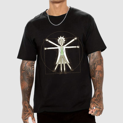 Vitruvian Man Geeky T-Shirt