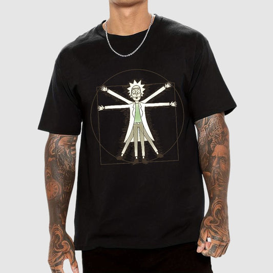 Vitruvian Man Geeky T-Shirt
