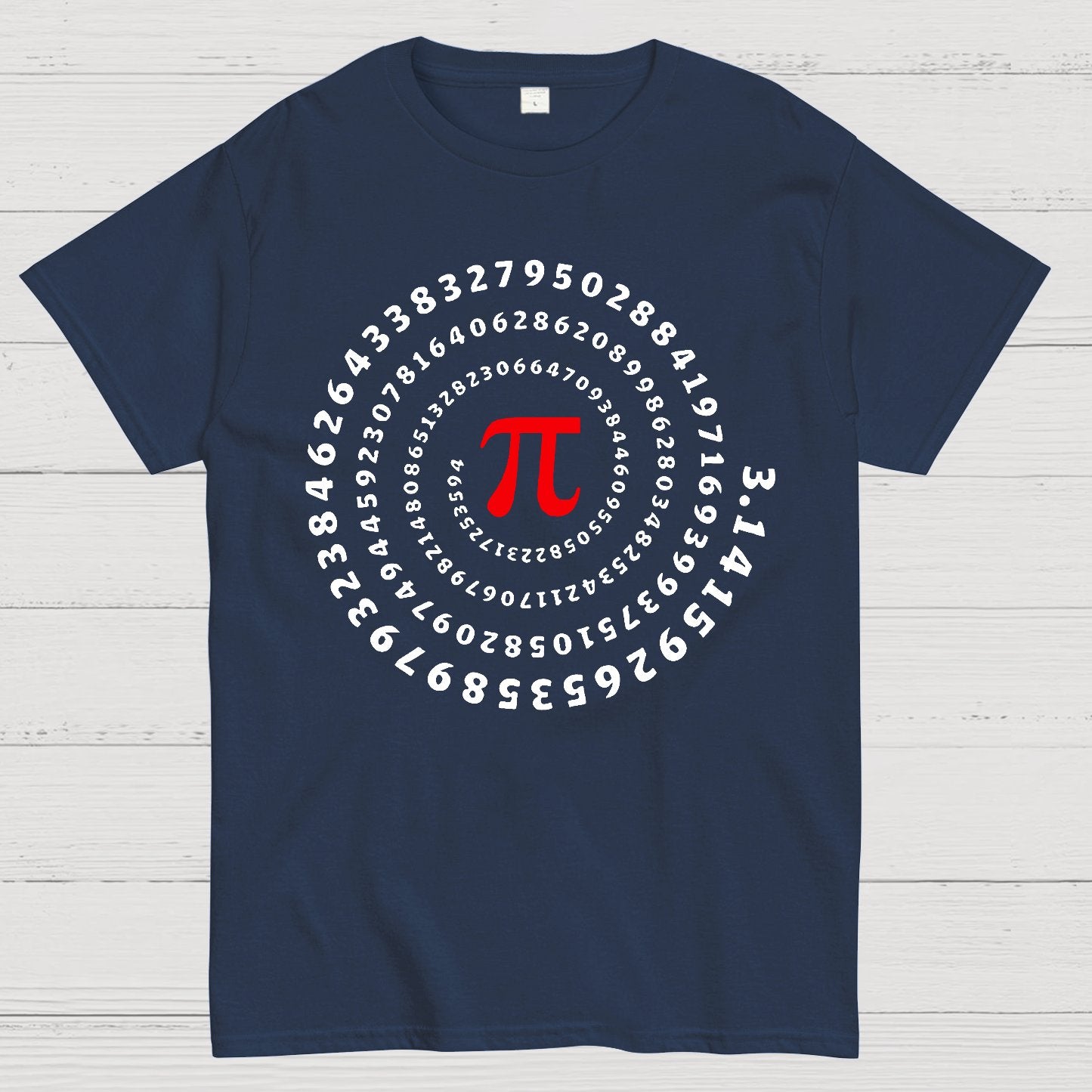 Pi Science Number Sequence Geek T-Shirt