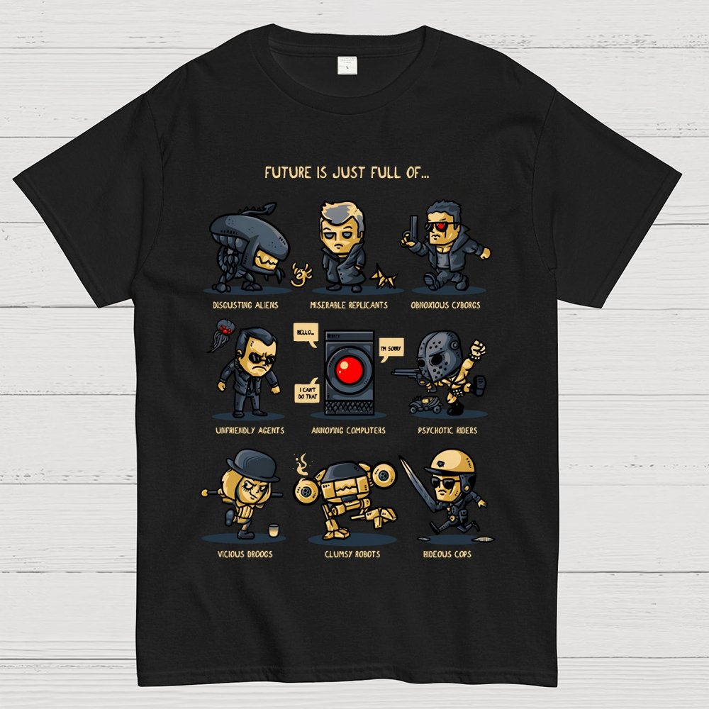 Dystopian Future Geek T-Shirt