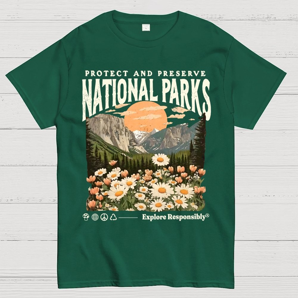 National Parks Unisex Geek T-Shirt