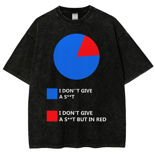 I Don't Give A S**t Vintage Distressed T-shirt