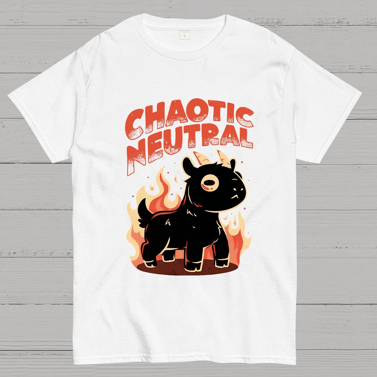 Chaotic Neutral Nerdy T-Shirt