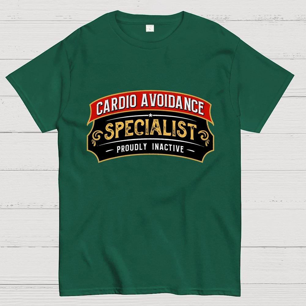 Cardio Avoidance Specialist Geek T-Shirt