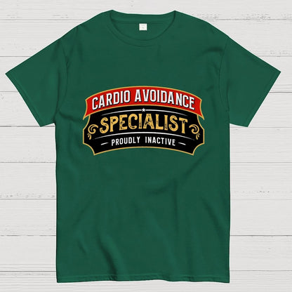 Cardio Avoidance Specialist Geek T-Shirt