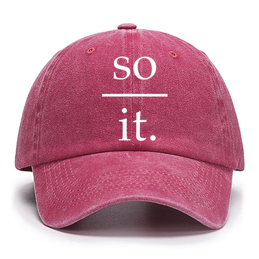 So Over It Nerd Cotton Hat