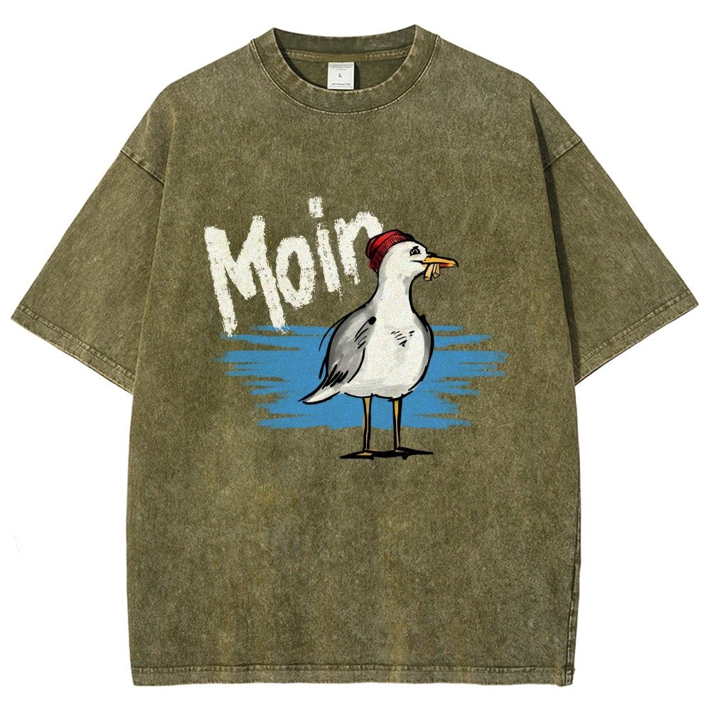 Moin Vintage Distressed T-shirt