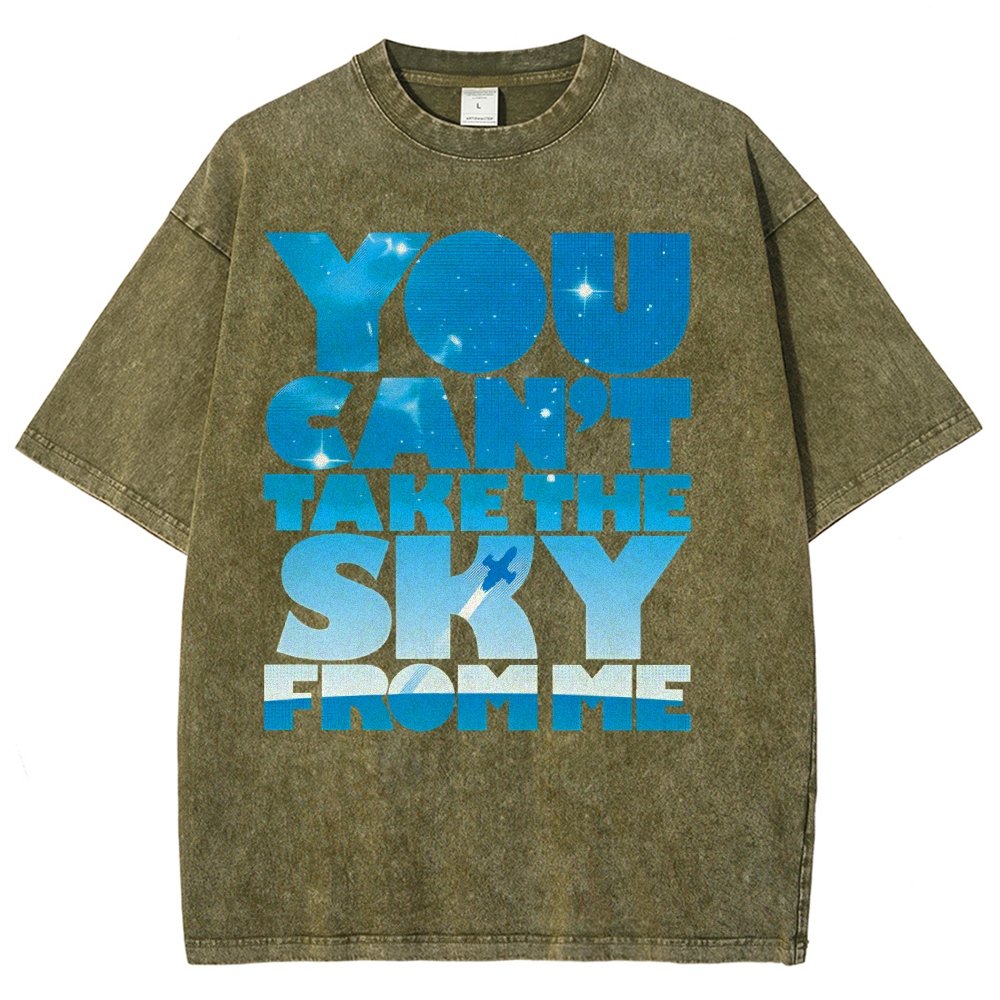 You Can’t Take The Sky Vintage Distressed T-shirt
