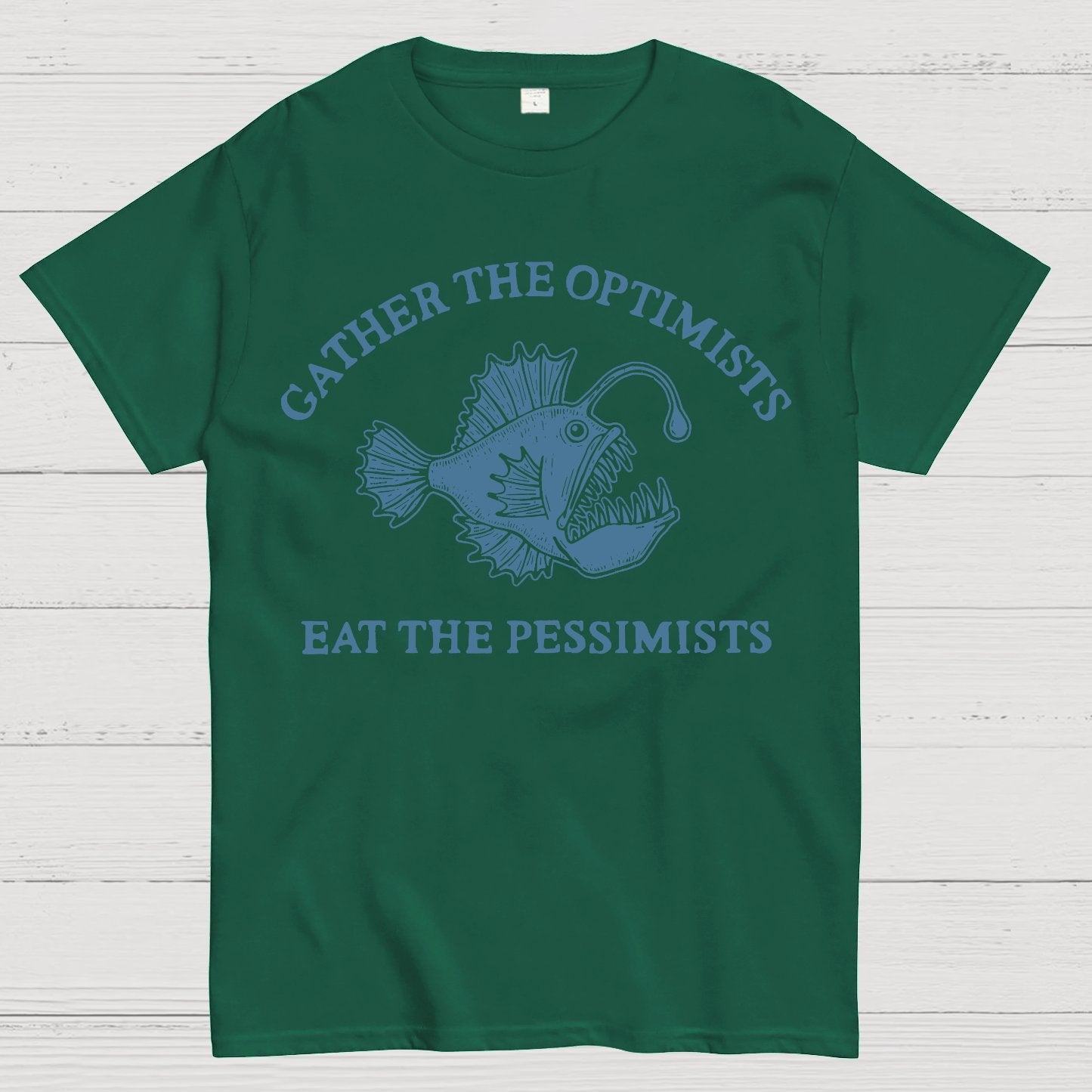 Gather Angler Fish Geek T-Shirt