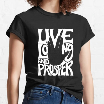 Live Long and Prosper Geeky T-Shirt