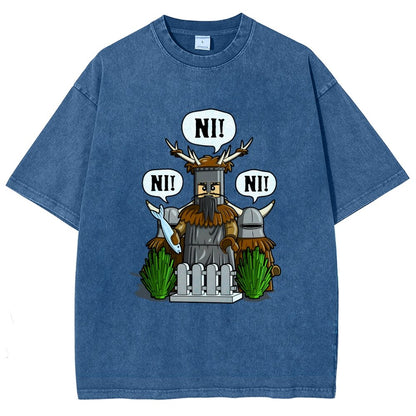 The Knights Of Adventure Vintage Distressed T-shirt