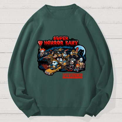 Super Horror Kart Geek Cotton Sweatshirt