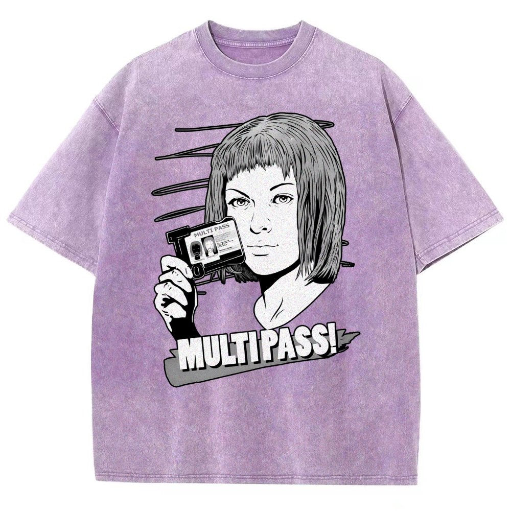 MULTIPASS! Vintage Distressed T-shirt