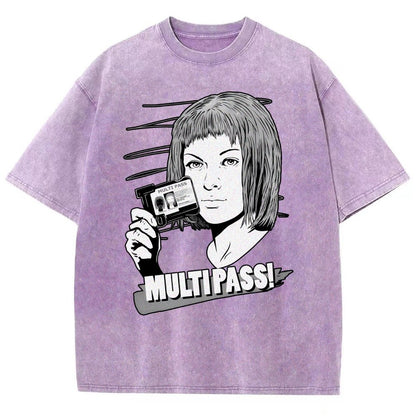 MULTIPASS! Vintage Distressed T-shirt