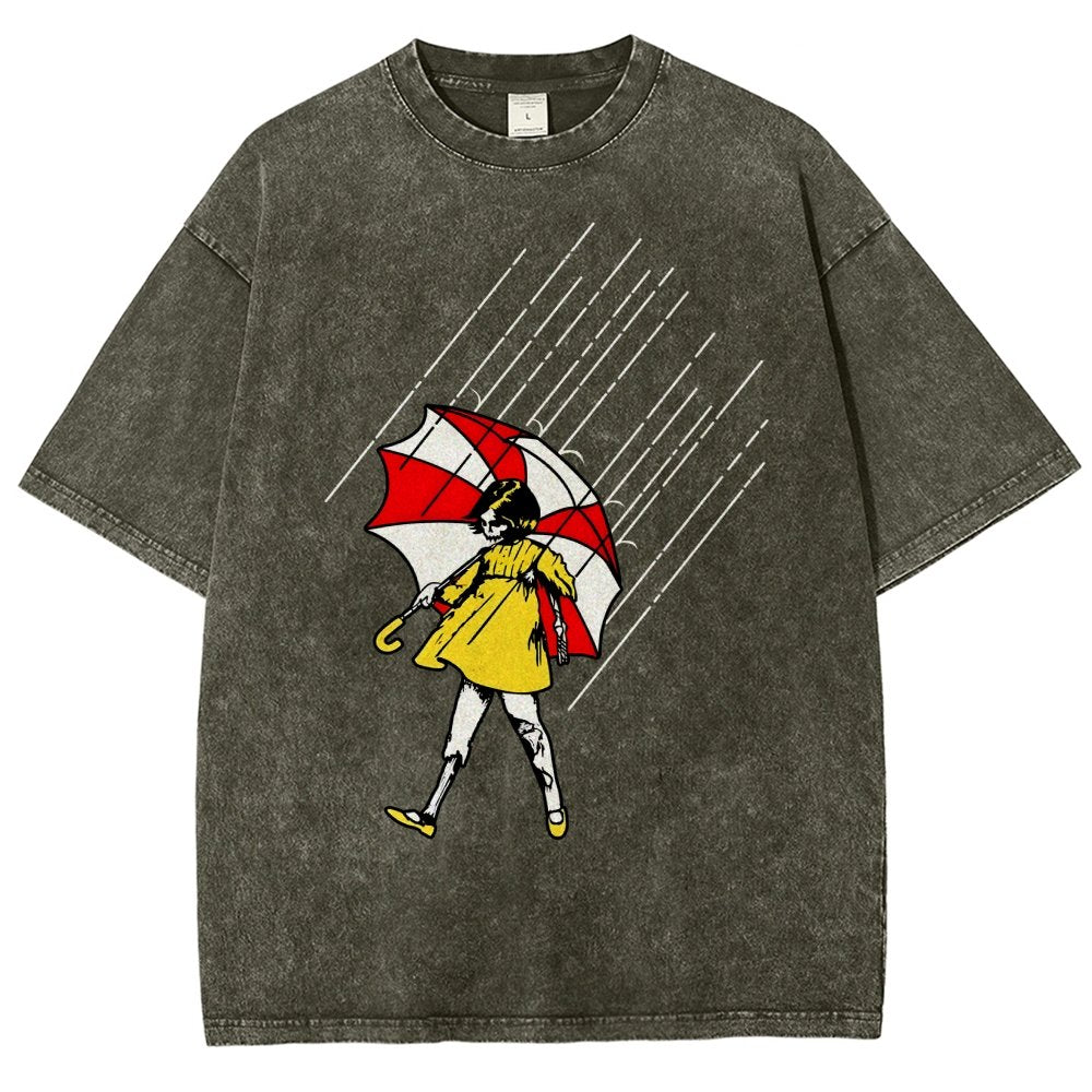 The Umbrella Experiment Vintage Distressed T-shirt