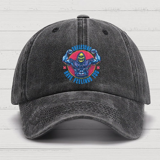Skeletons have feeling too Cotton Hat
