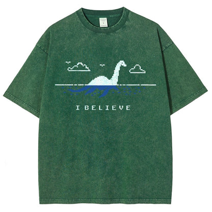 I Believe Vintage Distressed T-shirt