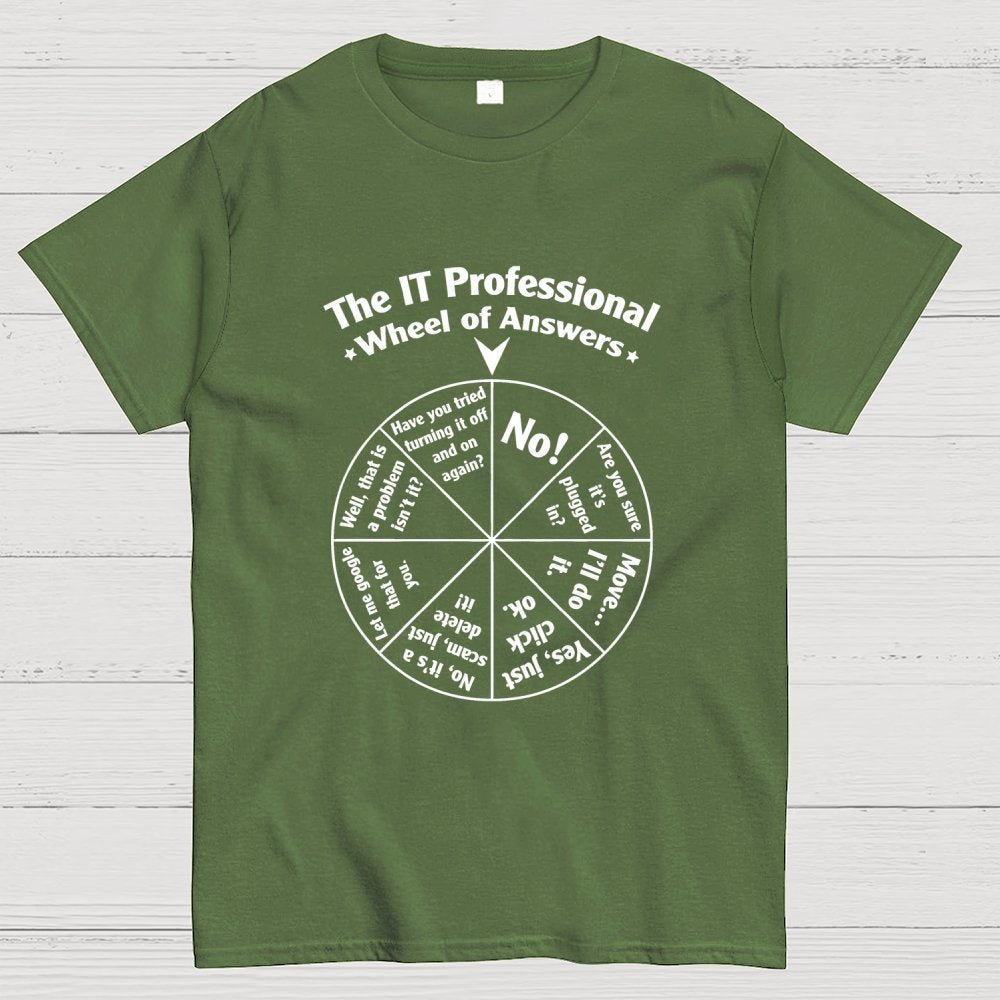 Funny Tech Support IT Support Department Geek T-Shirt