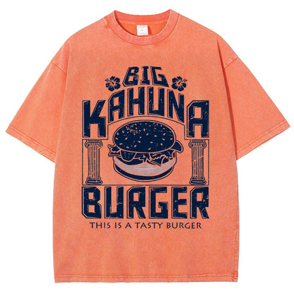 Big Wave Burger Vintage Distressed T-shirt