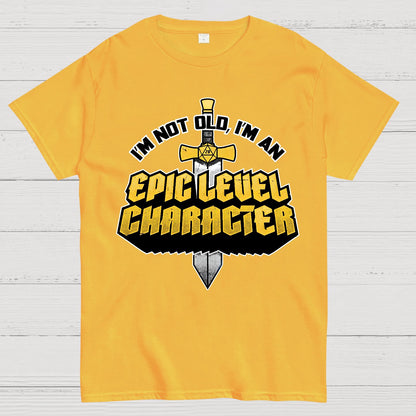 Epic Level Character Geek T-Shirt