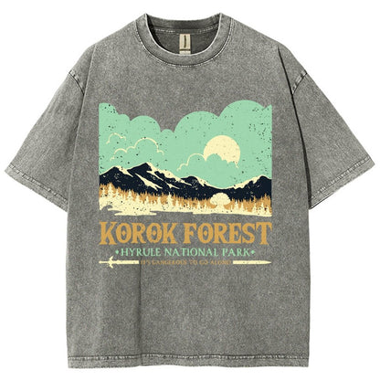 Legendary Forest Vintage Distressed T-shirt
