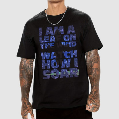 Leaf on the Wind Unisex Geek T-Shirt