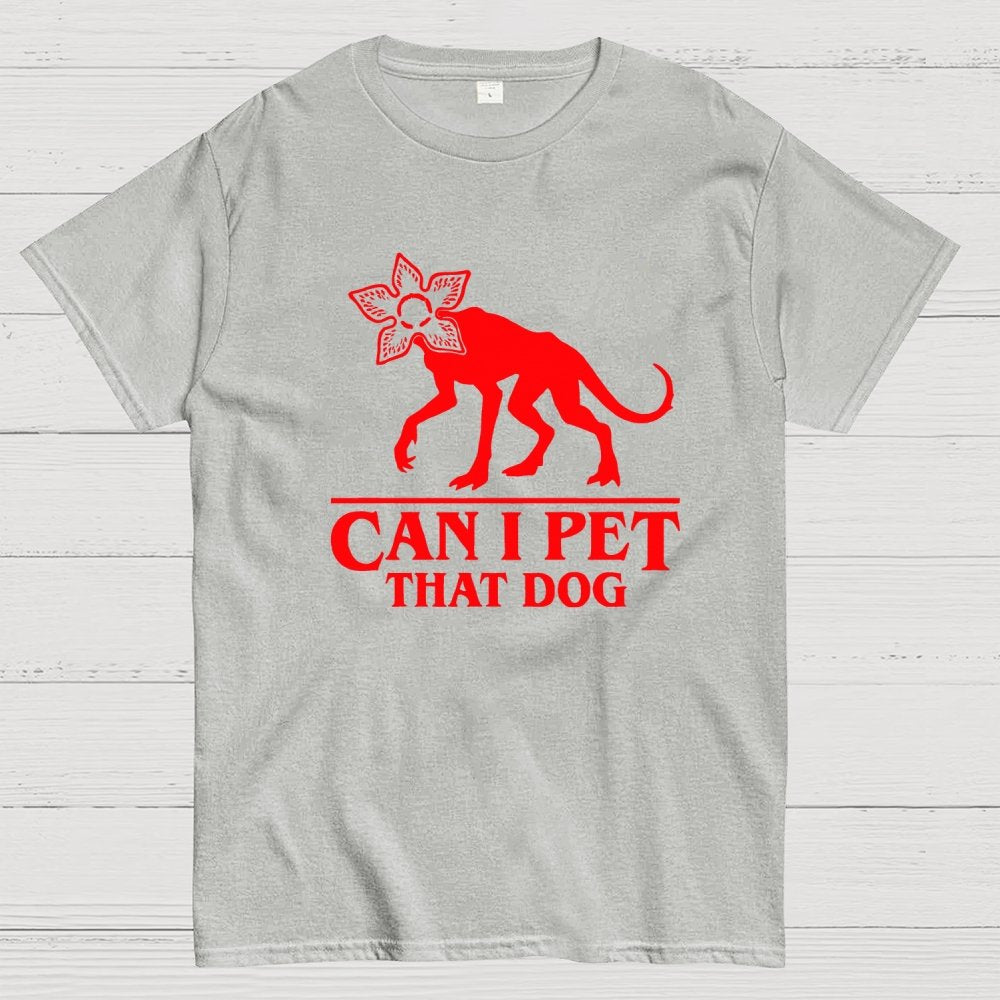 Can I Pet That Dog Demo gorgo Devil Geek T-Shirt